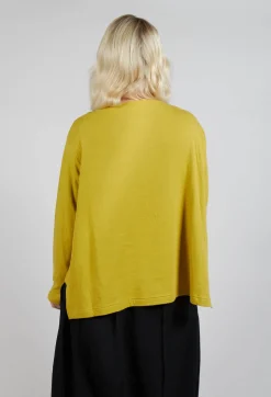 Moyuru Jumpers^Long Sleeve Top in Mustard