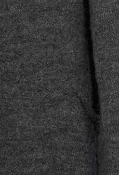 Rundholz Black Label Coats^Long Sleeved Cardigan with Asymmetric Hem in Grey Melange