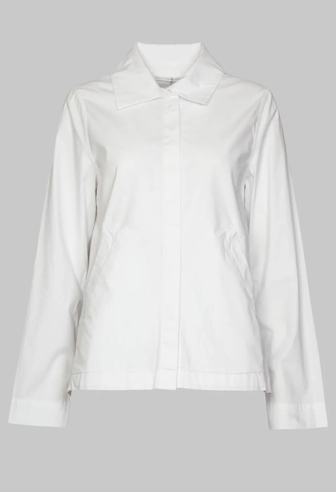 Elemente Clemente Jackets^Long Sleeved Shacket in White