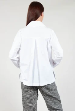 Elemente Clemente Jackets^Long Sleeved Shacket in White