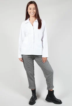 Elemente Clemente Jackets^Long Sleeved Shacket in White