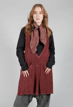 Rundholz Mainline Knitwear|Jumpers^Long Sweater Vest in Rust Cloud