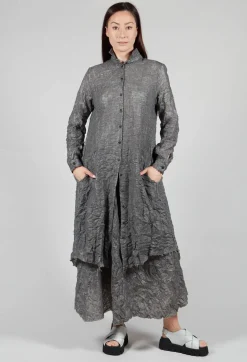 Marc Point Shirts & Blouses^Long Textured Jacket in Grey
