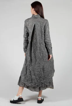 Marc Point Shirts & Blouses^Long Textured Jacket in Grey