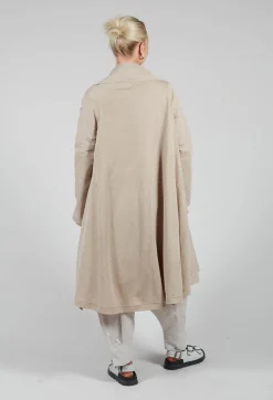 Moyuru Shirts & Blouses^Longline Cardigan in Beige