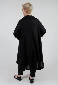 Moyuru Shirts & Blouses^Longline Cardigan in Black