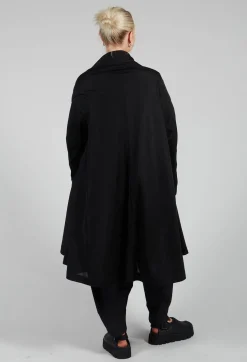 Moyuru Shirts & Blouses^Longline Cardigan in Black