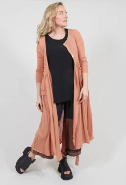 Kedziorek Cardigans^Longline Cardigan in Copper