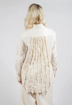 Amici Shirts & Blouses^Longline Cotton Tunic in Cream