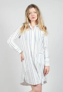 Aequamente Shirts & Blouses^Longline Dress in Abisso Stripe