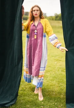 Conditions Apply Jackets^Longline Jacket in Multi Colour