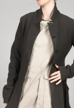 Rundholz Black Label Jackets^Longline Jacket with Feature Pockets in Jungle