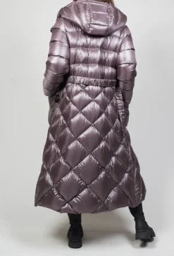 Beatrice B Coats^Longline Puffer Coat in Mud