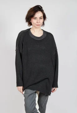 Rundholz Mainline Jumpers^Longline Relaxed Knit in Asteroid Sparkle