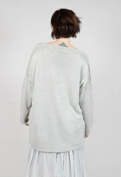 Rundholz Mainline Jumpers^Longline Relaxed Knit in Moon Sparkle