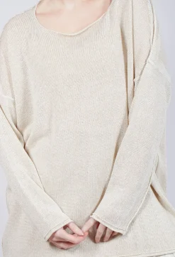 Rundholz Mainline Jumpers^Longline Relaxed Knit in Galaxy Sparkle