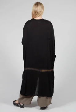 Isabel Benenato Shirts & Blouses^Longline Shirt Dress in Black