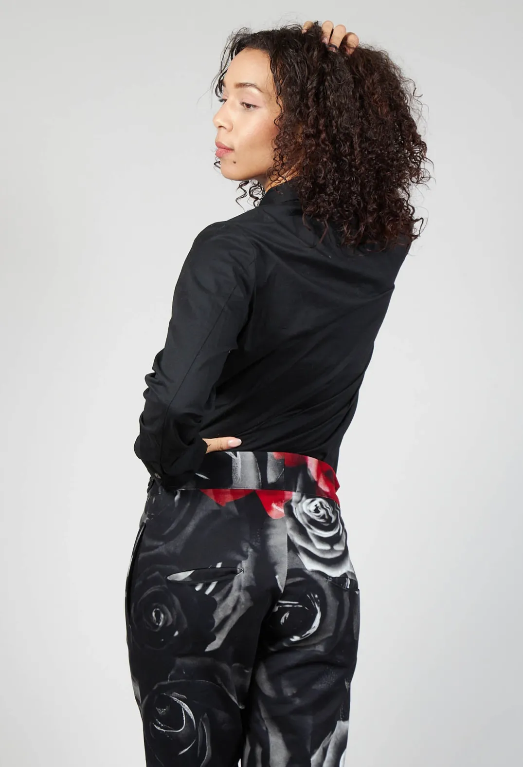 Marc Point Shirts & Blouses^Longline Shirt in Black