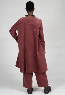 Amici Tops^Longline Tunic in Intense Rust