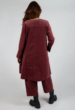 Amici Tops^Longline Tunic in Intense Rust