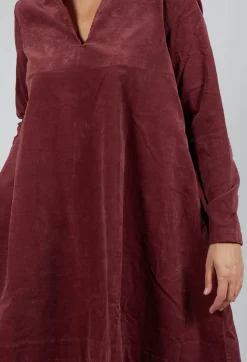 Amici Tops^Longline Tunic in Intense Rust