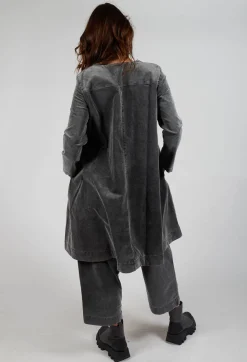 Amici Tops^Longline Tunic in Pewter
