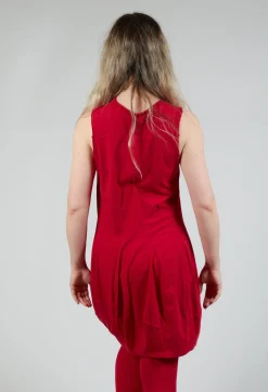 Rundholz Black Label Tops^Longline Vest Top in Chili