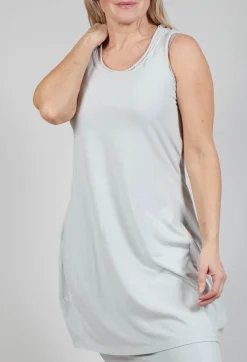 Rundholz Black Label Tops^Longline Vest Top in Grey