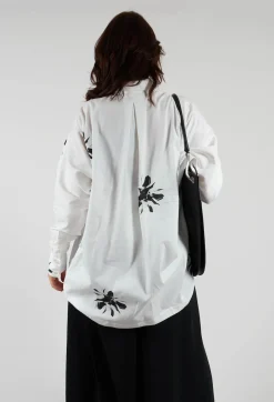 Malloni Shirts & Blouses^Long-Sleeved Shirt in Bianco