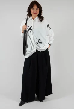 Malloni Shirts & Blouses^Long-Sleeved Shirt in Bianco