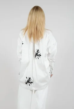 Malloni Shirts & Blouses^Long-Sleeved Shirt in Bianco