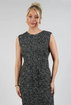 Xenia Design Dresses^Lonk Dress in Black with White