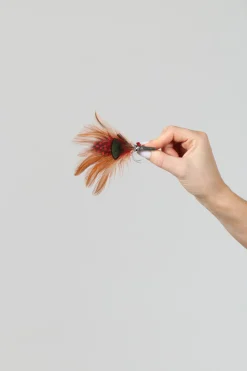 My Bob Brooches^Loose Brooch in Orange and Green