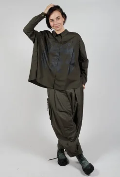 Rundholz Black Label Shirts & Blouses^Loose Fit Shirt in Jungle Print