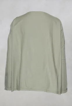 ALBUM DI FAMIGLIA T-shirts^Loose Fit T-Shirt in Marron Glace