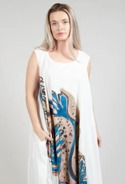Rundholz Mainline Dresses^Loose Fit Vest Dress in Spec Handpaint