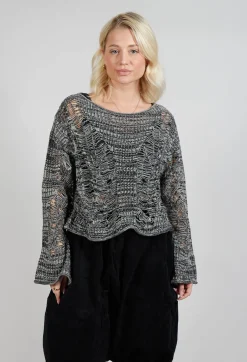 Moyuru Jumpers^Loose Knit Jumper in Grey