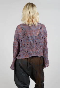 Moyuru Jumpers^Loose Knit Jumper in Purple