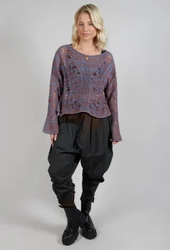 Moyuru Jumpers^Loose Knit Jumper in Purple