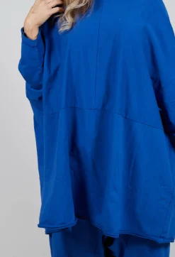 Rundholz Dip Dresses^Loose-Fitting Pleated Midi Dress in Royal