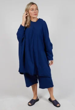 Rundholz Dip Dresses^Loose-Fitting Pleated Midi Dress in Ocean