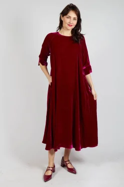 Bianco Levrin Dresses^Lotus Dress in Fusia