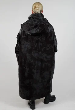Xenia Design Coats^Lubi Coat in Black and Burgundy