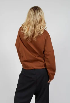 IXOS Jumpers^Lucia Jumper in Cuoio