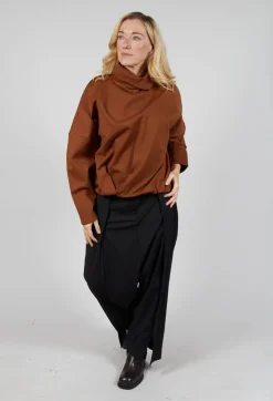 IXOS Jumpers^Lucia Jumper in Cuoio