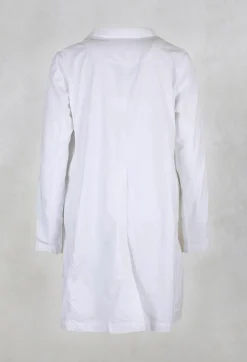 NELLY JOHANSSON Jackets^Lucie Jacket with Spilt at Front and Back in White