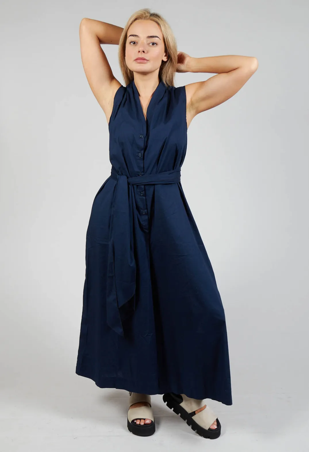 Mama B Jumpsuits^Luna P Jumpsuit In Blu