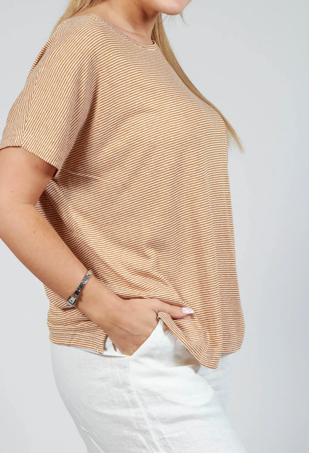 Mama B Tops^Lupino Lr Top In Ambra