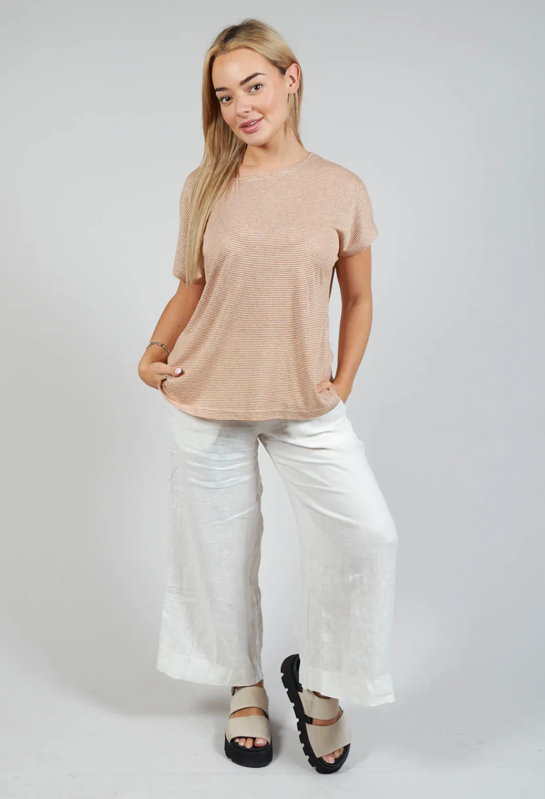 Mama B Tops^Lupino Lr Top In Ambra