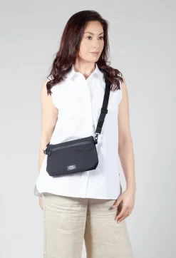 Ecoalf Bags^Lupitaalf Double Zip Bag in Black